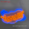 wholesale popular custom LED flex wall neon sign